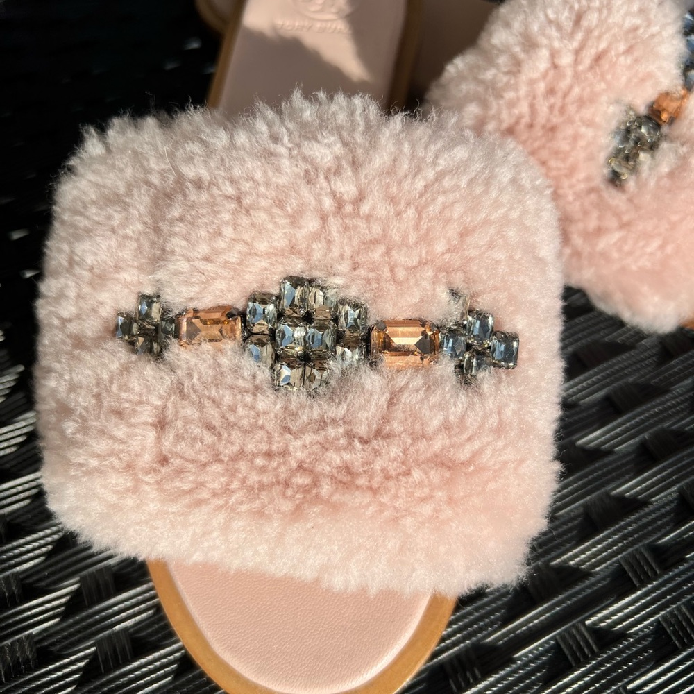 Tory Burch Slides Size 7 - image 4